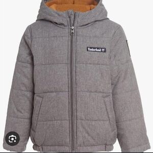Timberland Gray Kids Puffer Jacket